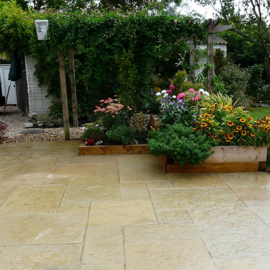 Bradstone Natural Limestone Paving Honeymede stands out for all the right reasons.