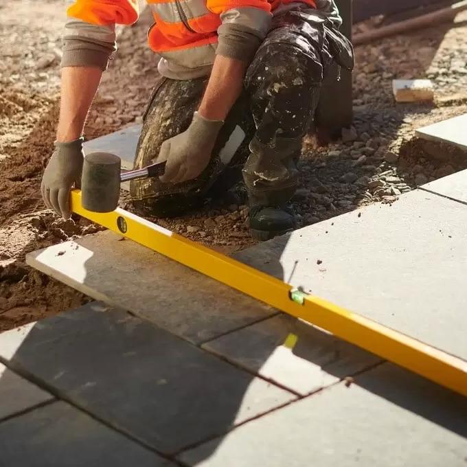 How to Lay Porcelain Paving